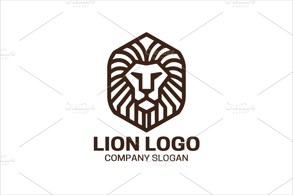 Lion Logo, a Branding & Logo Template by Vectorium Studio