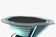 TV Studio Desk Collection (12 PCS), a Furniture 3D Model by akerStudio (Thumbnail 91 of 153)