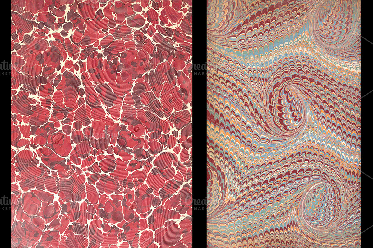 Antique Endpaper Textures, a Texture Graphic by Blue Line Design (Photo 17 of 21)