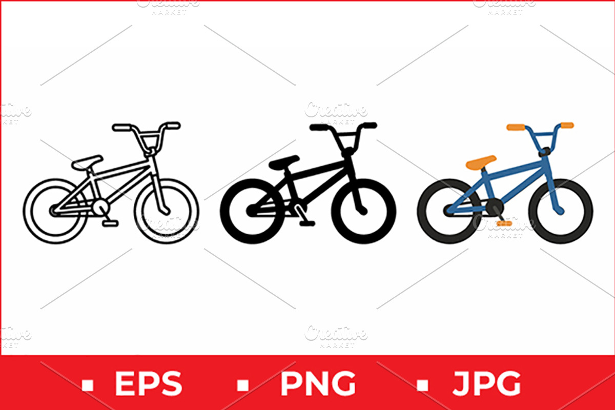 Bicycle Icon Vector Design, a Solid Icon by Artonix (Photo 1 of 2)