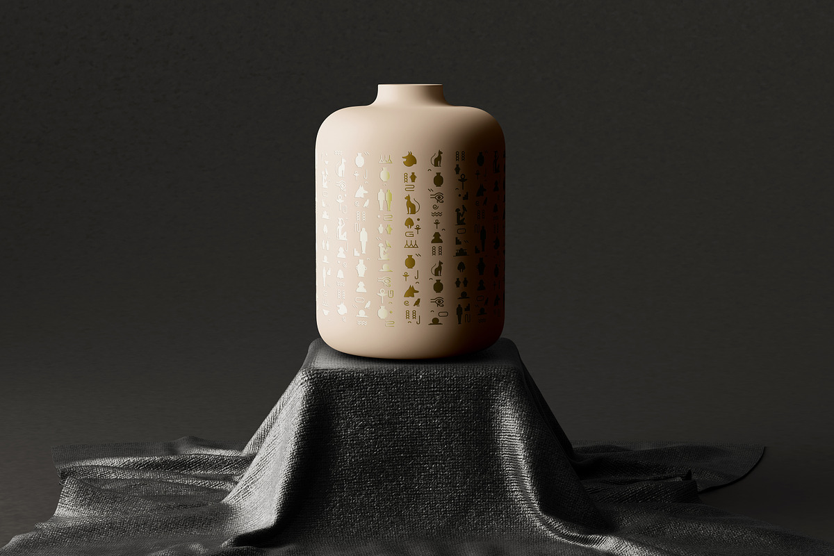 Vase Mockups, a Packaging Mockup by MockupFree.Net (Photo 4 of 8)