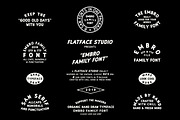 EMBRO Font Family, a Sans Serif Font by Flatface (Thumbnail 8 of 9)
