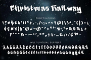 Christmas Railway, a Blackletter Font by Yoga Letter (Thumbnail 6 of 6)