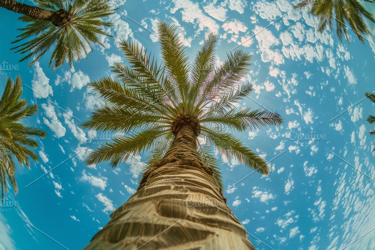 98 Trees view from below, a Nature Photo by Handmadefont (Photo 61 of 98)