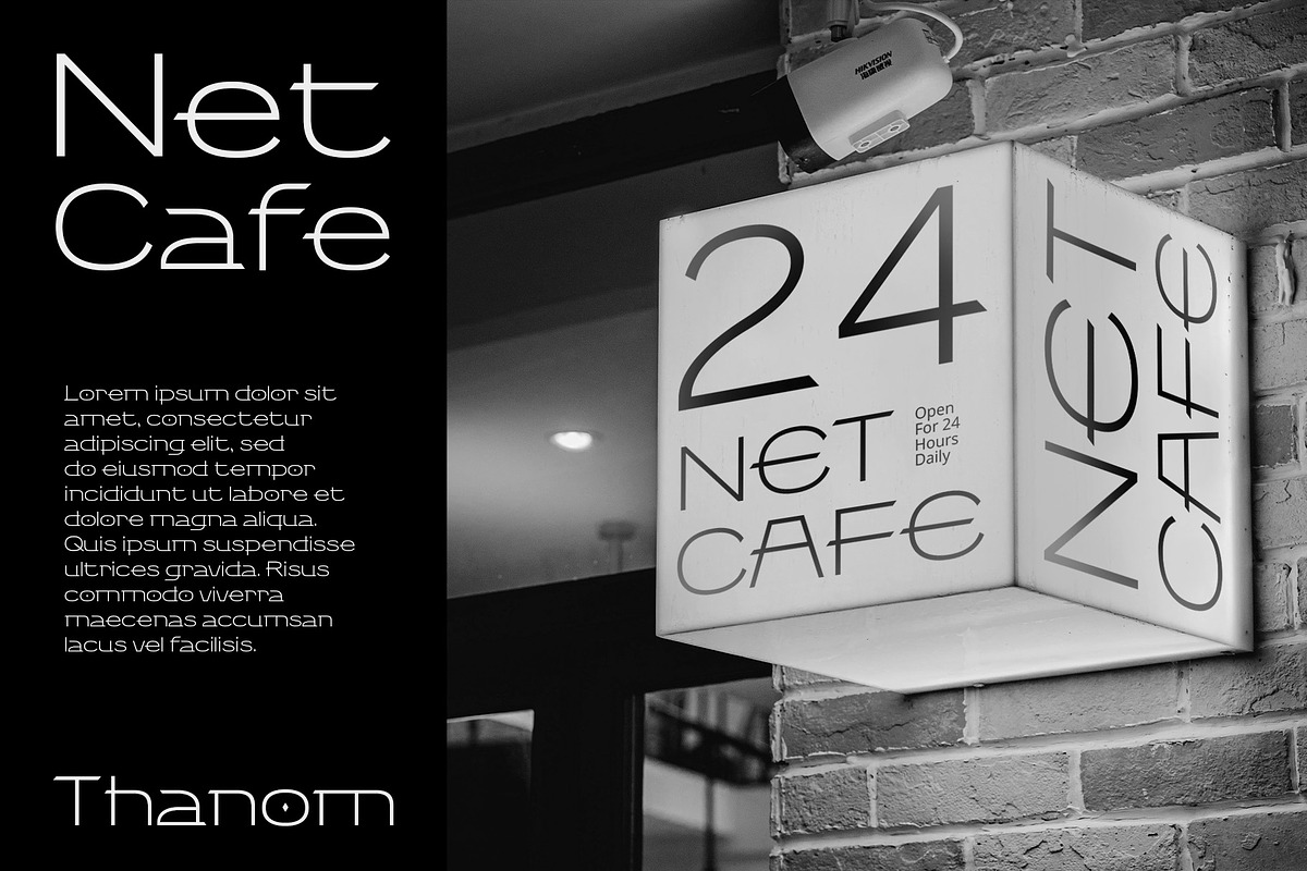 Thanom – Display Typeface, a Sans Serif Font by Craft Supply Co. (Photo 7 of 8)