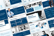 Blue Proposal Presentation, a Presentation Template by Fitra Noor (Thumbnail 1 of 4)