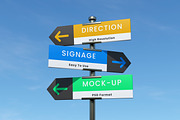 Direct Sign Mokcups, an Advertising Mockup by Kenrichi (Thumbnail 1 of 4)