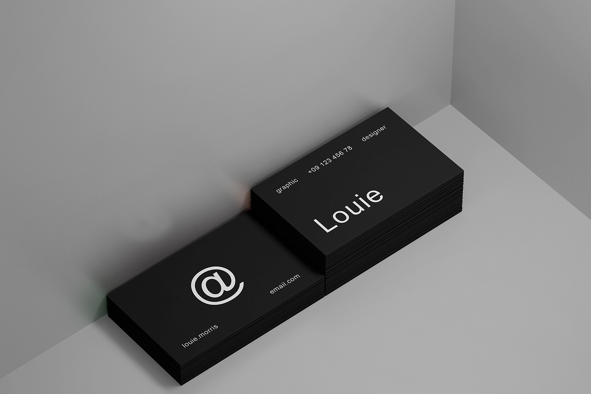 Modern business card template, a Business Card Template by AmeliaFilippa (Photo 2 of 4)