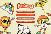 Playful Retro Spring — Character Set, an Object Graphic by Invisual Studio (Thumbnail 7 of 10)