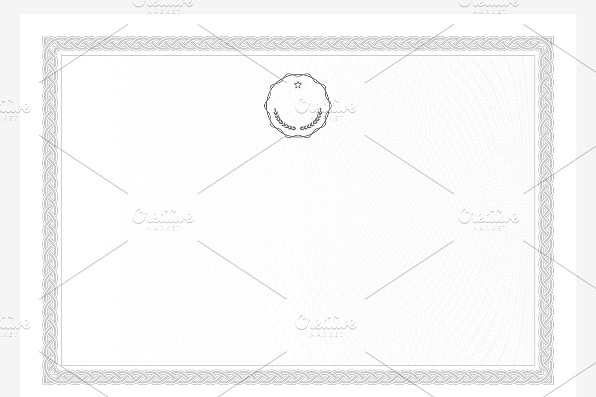 Certificate386. Diploma template, a Decorative Illustration by Sunny (Photo 3 of 3)