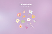 Brianna Retro Seamless Patterns, a Pattern Graphic by Emilie Cliche (Thumbnail 6 of 8)