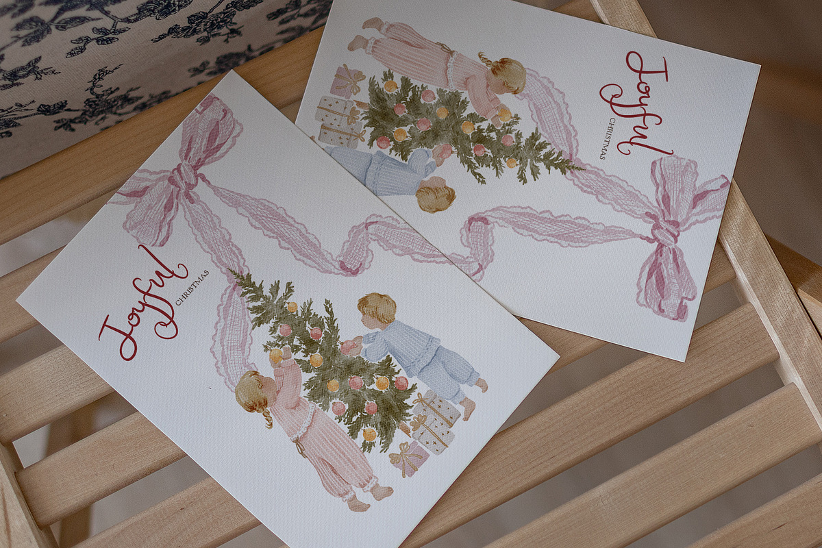 Childhood Noël Christmas Clipart, a Decorative Illustration by Muse Artist (Photo 23 of 27)