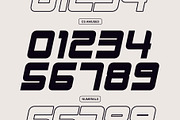 CS Amused – Techno Font, a Sans Serif Font by Craft Supply Co. (Thumbnail 5 of 8)