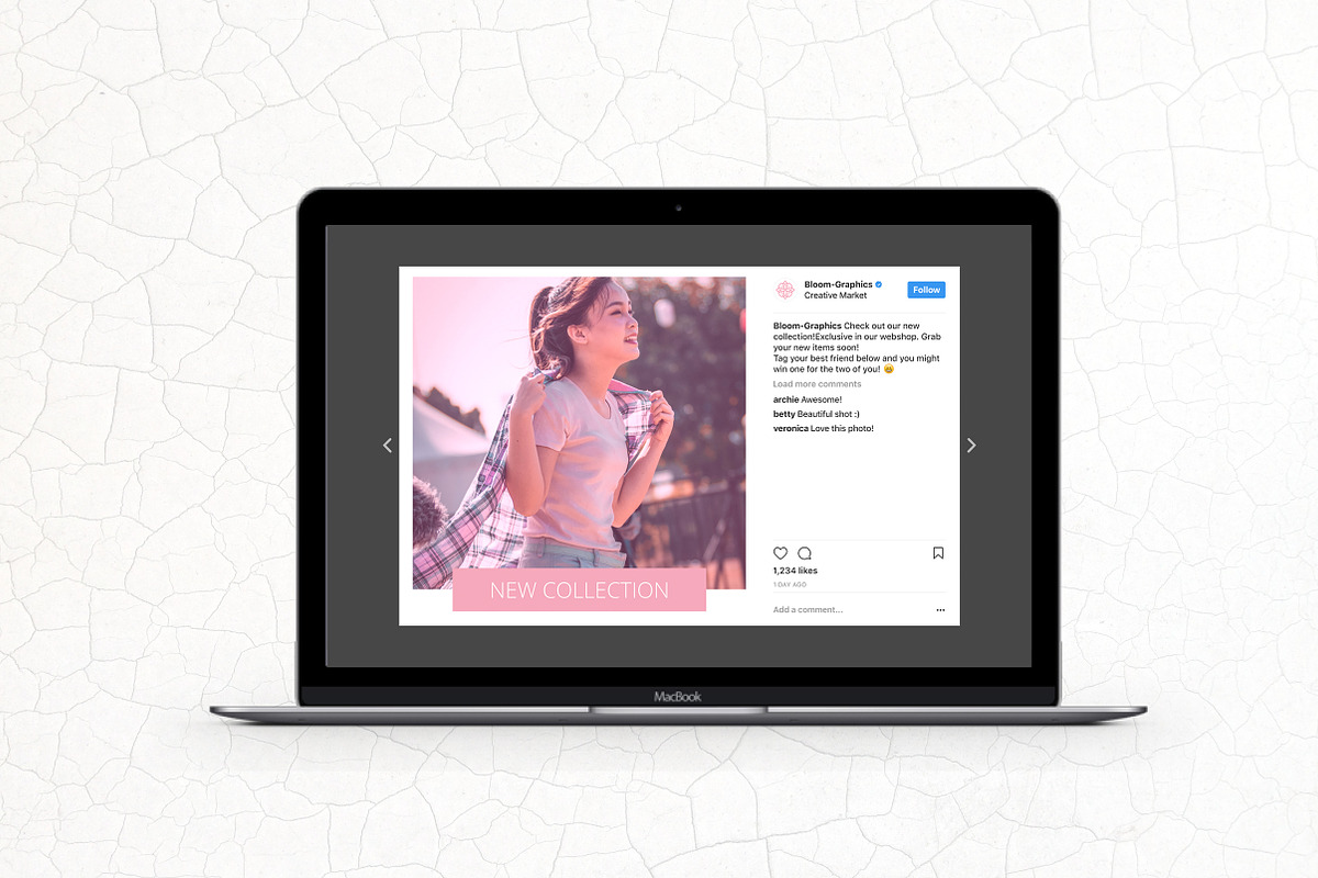 Pink - 18 Instagram Templates, a Social Media Template by Annemiek van Luinen (Photo 7 of 8)