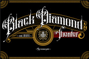 FELTURAS, a Blackletter Font by ismanayuda (Thumbnail 3 of 6)