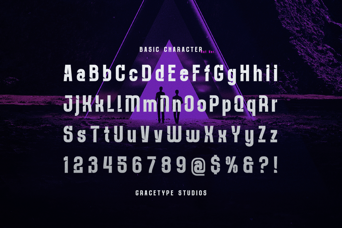 Deitaro | Futuristic Display Sans, a Sans Serif Font by gracetype_studio (Photo 10 of 12)