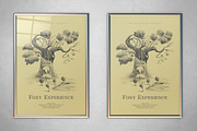 Hand Drawn Fox Tree Flyer, a Flyer Template by ashenterprise (Thumbnail 1 of 5)
