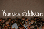 Pumpkin Font + FREE floral patterns, a Script Font by Chimerique (Thumbnail 3 of 8)