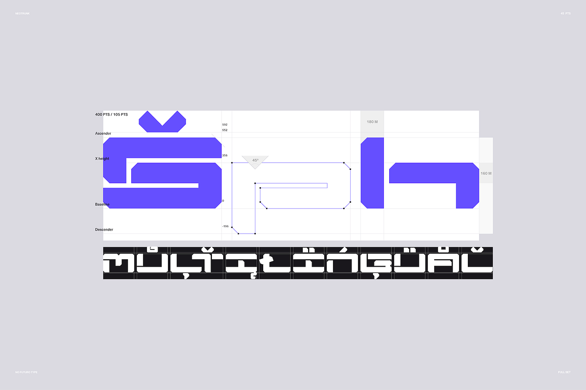 Neotrunk - Display, a Font by No Futuro Design (Photo 4 of 15)