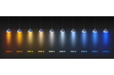 Color temperature scale. Interior, an Education Illustration by winwin.art