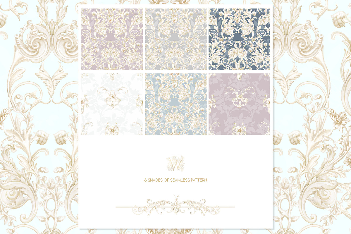 Royal Wedding Crest Watercolor Set, a Decorative Illustration by WonderWonder (Photo 5 of 7)