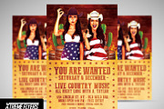 Country Flyer Template, a Flyer Template by XtremeFlyers (Thumbnail 1 of 2)