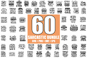 Funny SVG Bundle, Sarcastic Bundle, an Illustration by ZoomkSVG (Thumbnail 1 of 10)