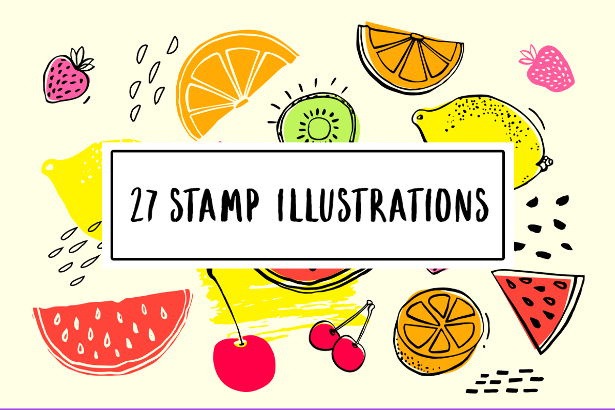 Fruit set, an Illustration by ms Julia Nova (Photo 3 of 6)