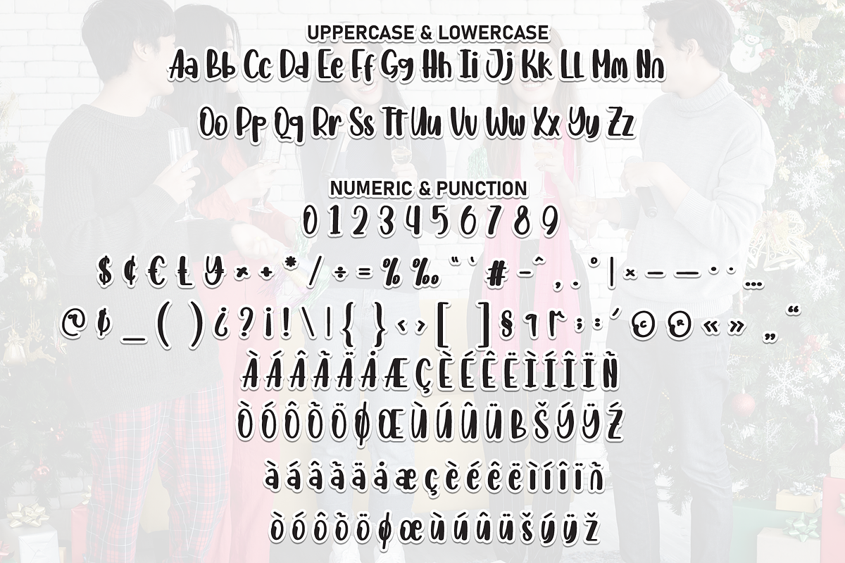 Christmas Students | Script Font, a Script Font by Scratchones (Photo 7 of 8)