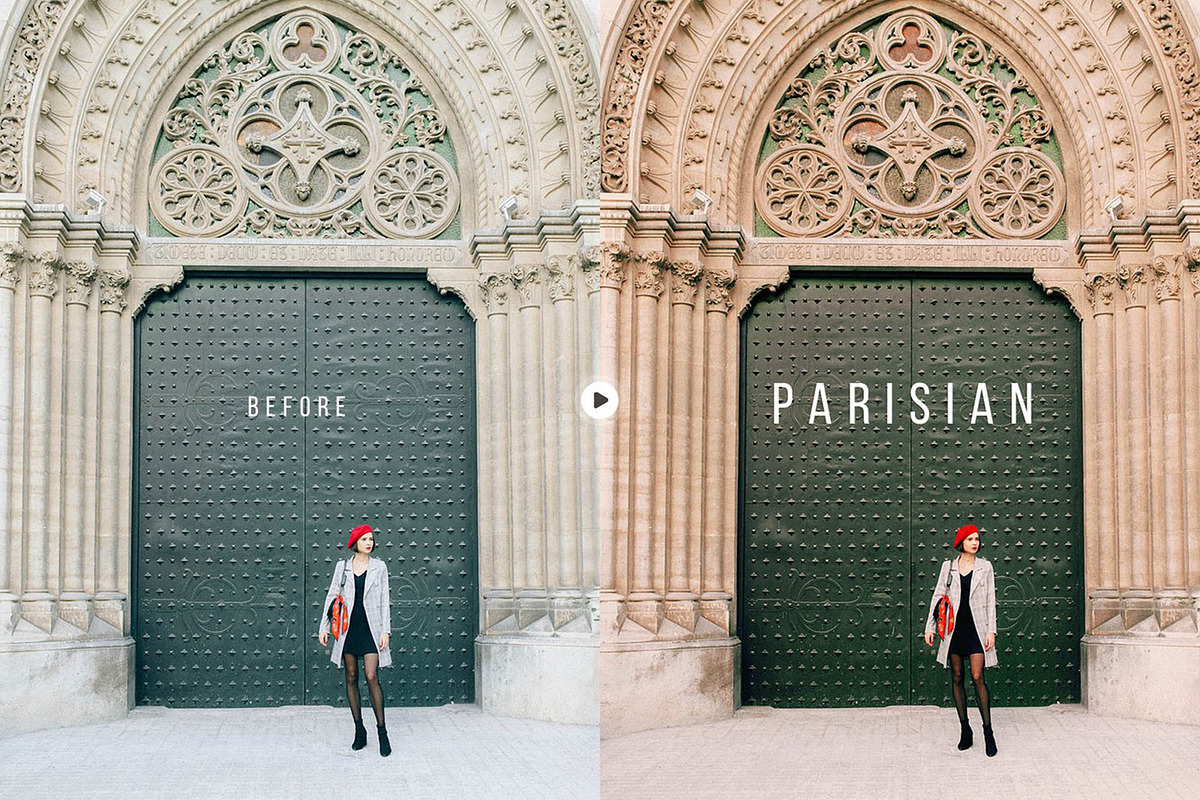 Parisian City Portrait Action & LUTs, an Action Add-On by skybluecreative (Photo 7 of 7)