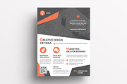 Creative Corporate Flyer Bundle V1, a Flyer Template by KHIDD (Thumbnail 3 of 4)
