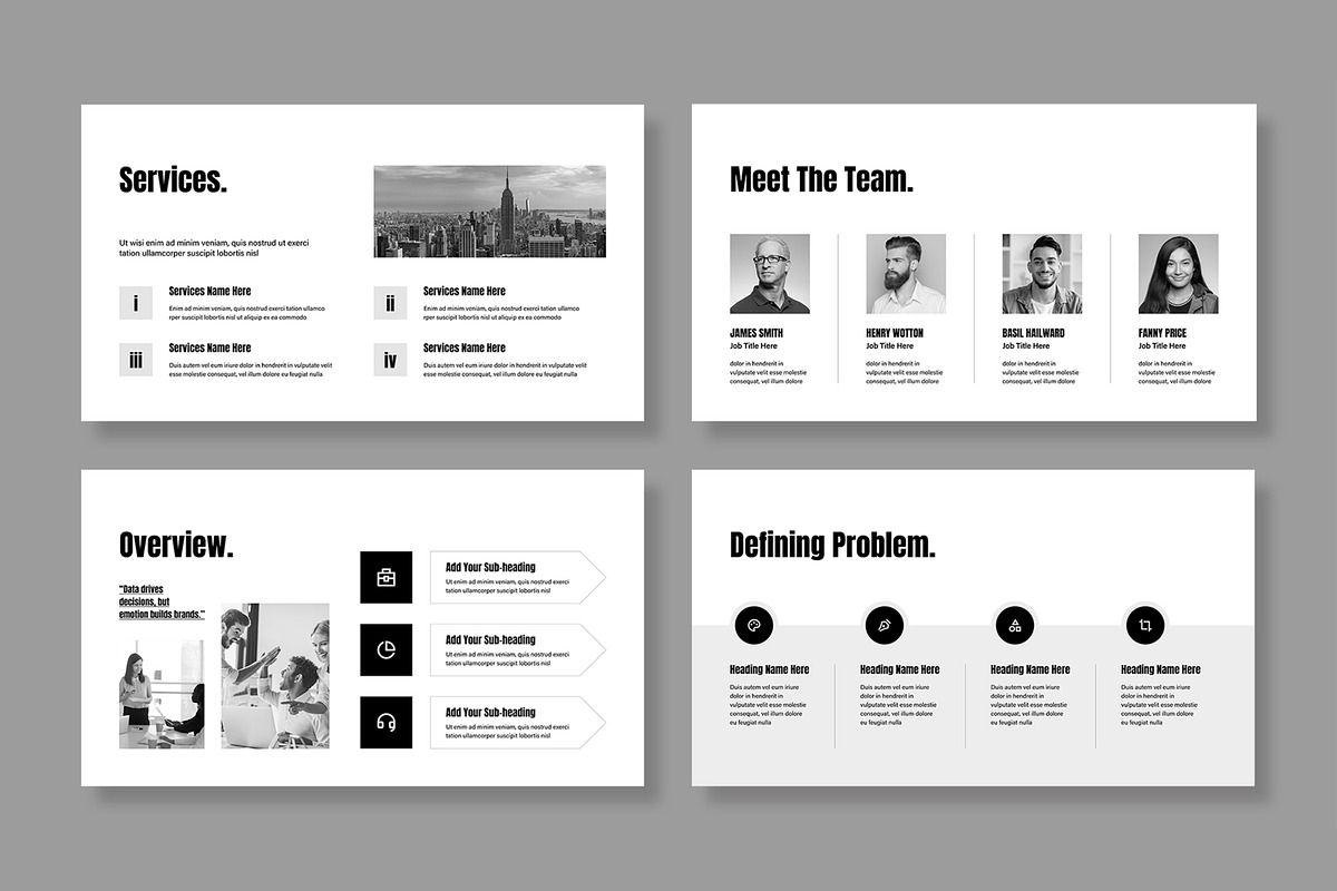 Corporate Business Presentation, a Presentation Template by MightyDesign (Photo 4 of 8)