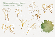 Autumn Elegance Leaf Bundle, a Decorative Illustration by Aurella Art (Thumbnail 4 of 15)