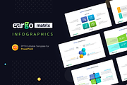 Eargo Matrix Infographics PowerPoint, a Presentation Template by Premast (Thumbnail 1 of 7)