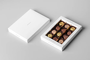 Box Of Chocolates Mock-up, a Packaging Mockup by BLISS DESIGN (Thumbnail 4 of 9)