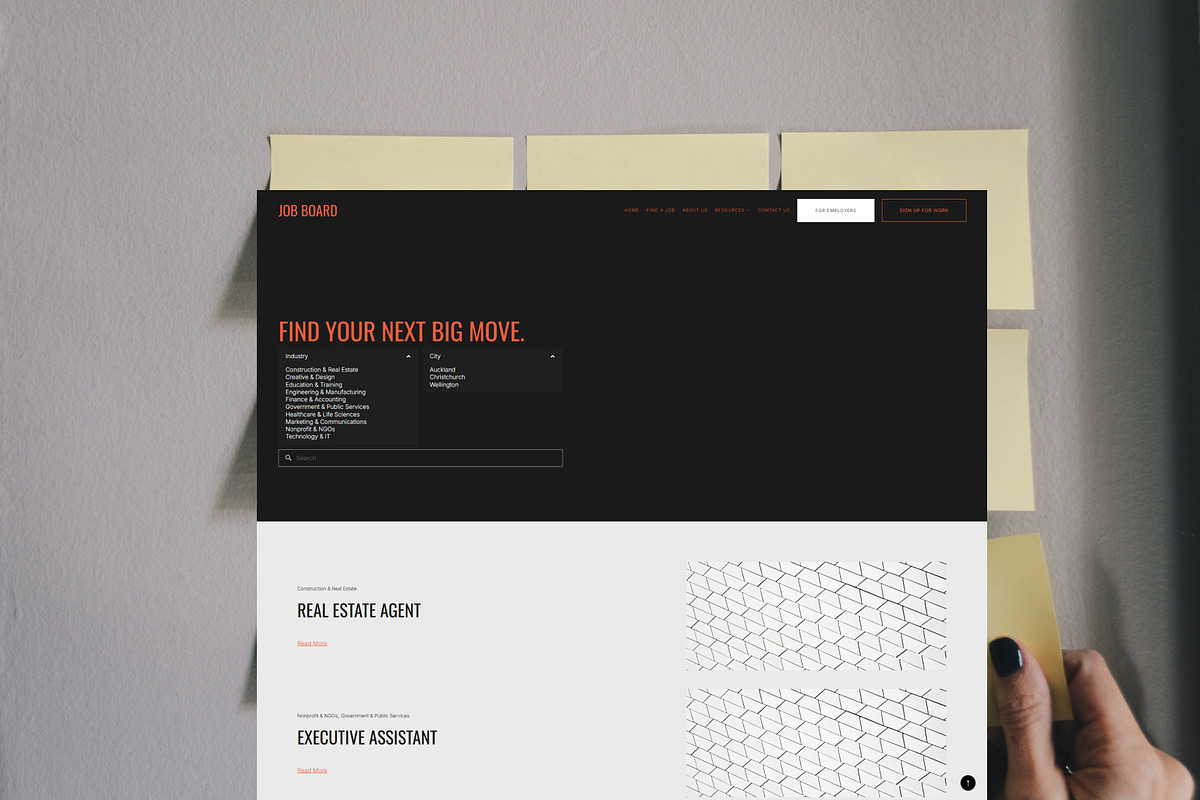 Job Board - Squarespace Template preview 3