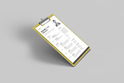 Resume - Curriculum Vitae Mockup, an Advertising Mockup by Illusiongraphic (Thumbnail 6 of 22)