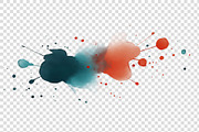Isolated Watercolor Blots, a Decorative Illustration by BazziBa♥ (Thumbnail 5 of 9)