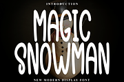 Magic Snowman, a Serif Font by InermediaSTUDIO (Thumbnail 1 of 8)