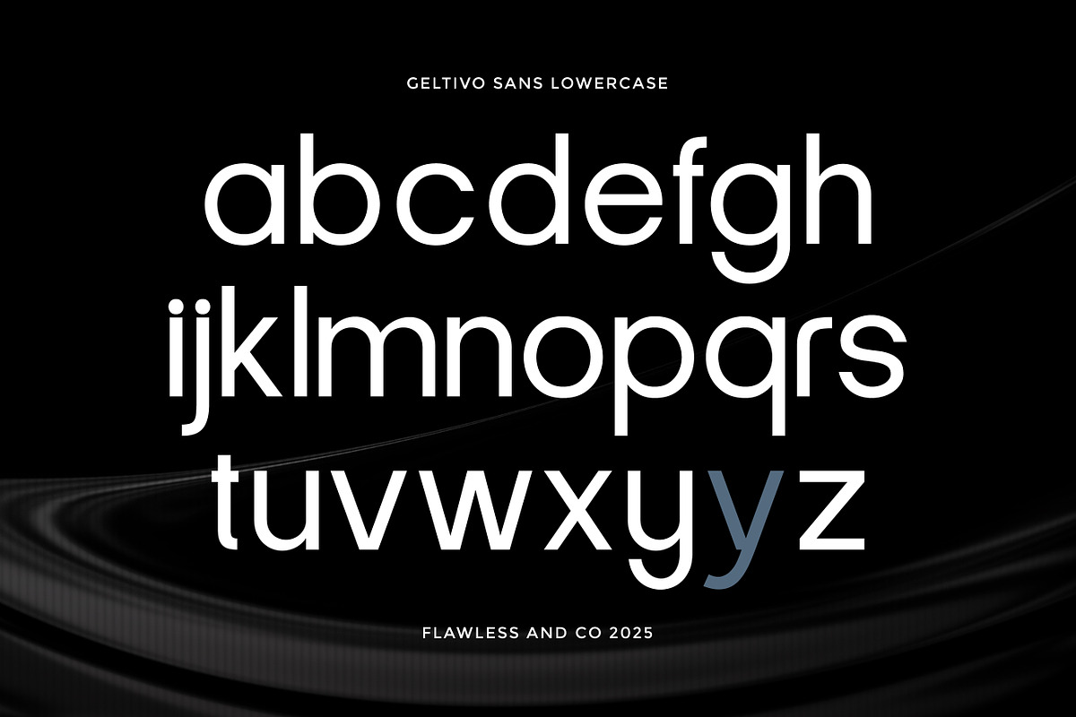 Geltivo - Corporate Sans Serif Font, a Sans Serif Font by Flawless And Co (Photo 7 of 10)