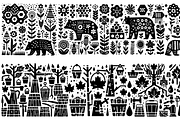 Vintage Dinosaur Folk Art, a Decorative Illustration by devastd (Thumbnail 21 of 28)