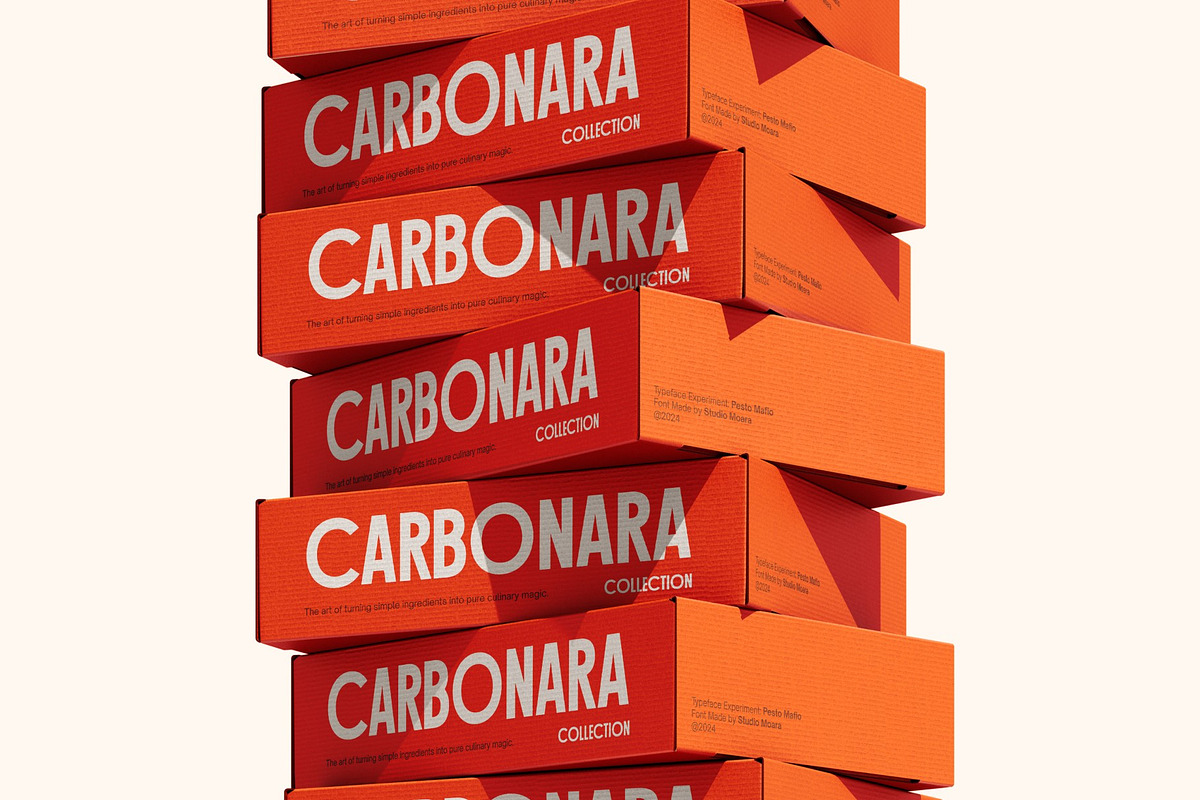 Pesto Mafio - Bold Sans-Serif Font, a Sans Serif Font by Studio Moara (Photo 3 of 8)