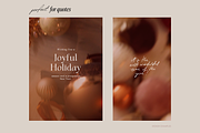 Dreamy Blurry Christmas Backgrounds, a Background Graphic by eclosque (Thumbnail 9 of 36)