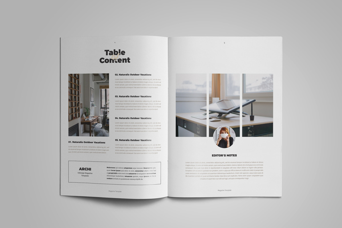 Archi Magazine, a Magazine Template by MA-KING_ART (Photo 3 of 9)