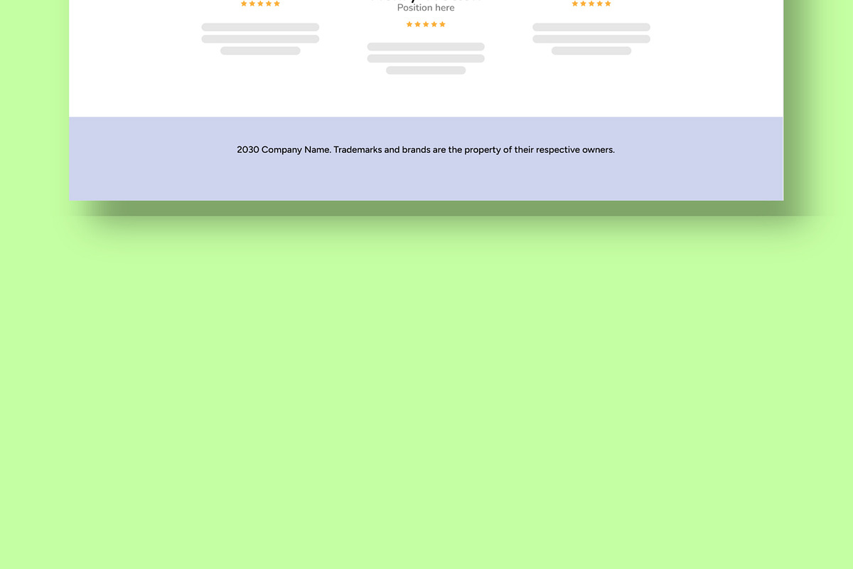 Building Wireframe Landing Page, an UI Kit Template by CreativeShaper (Photo 6 of 6)