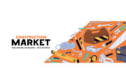 Construction toolkit set, templates, an Object Illustration by PaperTrident (Thumbnail 7 of 8)