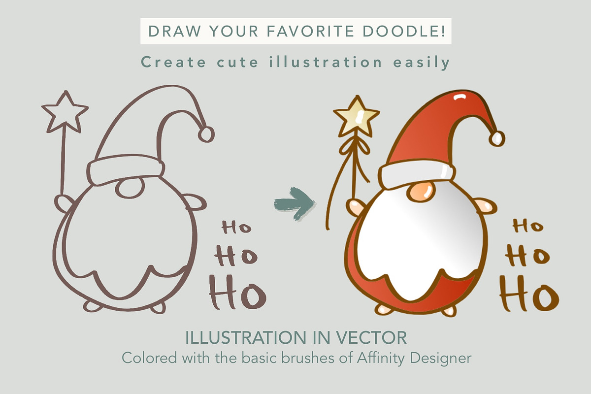 Doodles Drawing Toolkit, a Brush Add-On by Rosangela Curti (Photo 6 of 12)