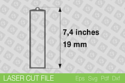 Bookmark Laser Cut SVG, a Templates & Theme by Lerina Art (Thumbnail 3 of 3)