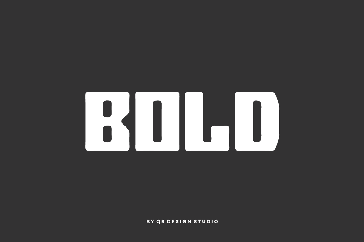 Sagone - Heavy & Thick Font, a Sans Serif Font by QR Design Studio (Photo 3 of 7)