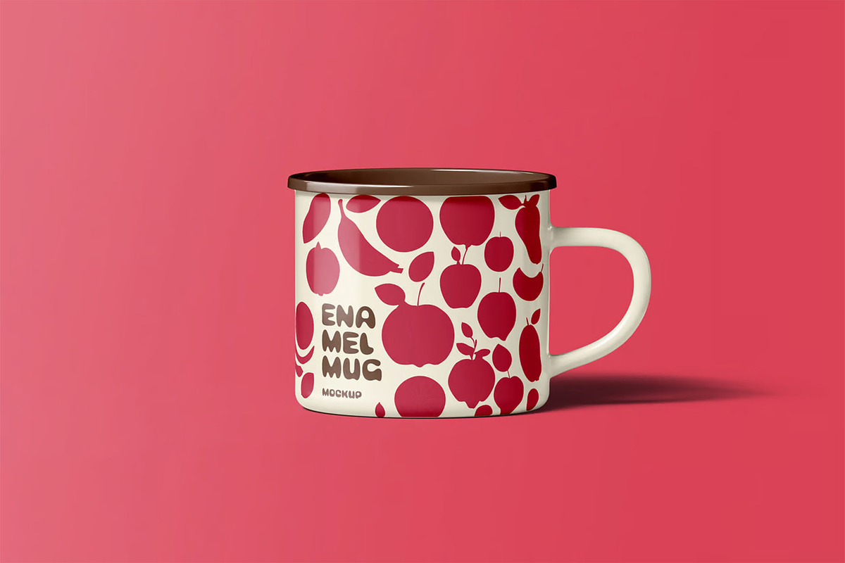 Enamel Mug Mock-up, a Cups & Container Mockup by Se٧enStudio (Photo 1 of 13)